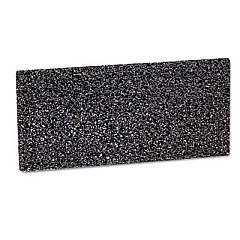 3M Doodlebug High-Productivity Stripping Pad, 4.63 x 10, Black, 10 Pads/Box, 4 Boxes/Carton (05241)
