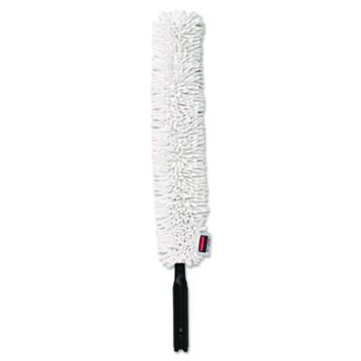 Rubbermaid Commercial HYGEN HYGEN Quick-Connect Flexible Dusting Wand, 28.38" Handle (Q852WHI)