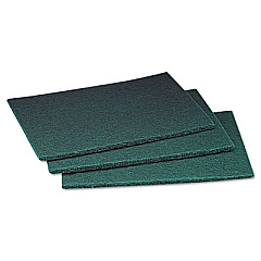 Scotch-Brite PROFESSIONAL Commercial Scouring Pad 96, 6 x 9, Green, 20 Pads/Box, 3 Boxes/Carton (08293)