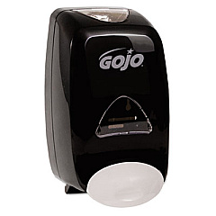 GOJO FMX-12 SOAP DISPENSER, 1250 ML, 6.13" X 5.12" X 10.5", BLACK (515506)