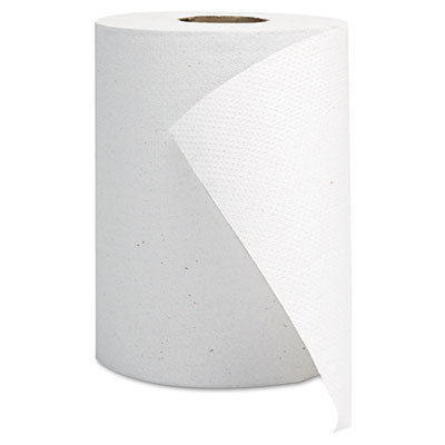 GEN Hardwound Roll Towels, White, 8" x 350 ft, 12 Rolls/Carton (GEN1800)
