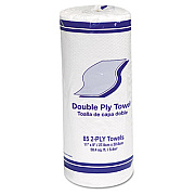 General Supply Kitchen Roll Towel, 9" x 11", White, 85 Sheets/Roll, 30 Rolls/Carton (GEN1799B)