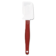 Rubbermaid Commercial High-Heat Cook's Scraper, Plastic, 9.5", Red/White (1962RED)