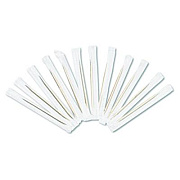 AmerCareRoyal Cello-Wrapped Round Wood Toothpicks, 2.5", Natural, 1,000/Box, 15 Boxes/Carton (RIW15)