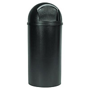 Rubbermaid Commercial Marshal Classic Container, 15 gal, Plastic, Brown (816088BRO)