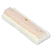 Boardwalk Mop Head, Finish Applicator, Lambswool, 18-Inch, White (BWK4418)