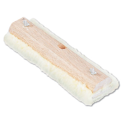 Boardwalk Mop Head, Finish Applicator, Lambswool, 18-Inch, White (BWK4418)