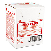 Chix Quix Plus Cleaning and Sanitizing Towels, 13.5 x 20, Pink, 72/Carton (8294)