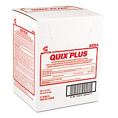 Chix Quix Plus Cleaning and Sanitizing Towels, 13.5 x 20, Pink, 72/Carton (8294)