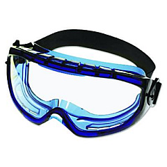 KleenGuard V80 Monogoggle XTR, Blue Frame, Clear Lens (18624)