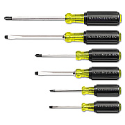 Klein Tools 6-Piece Screwdriver Set, Cushion-Grip (85074)