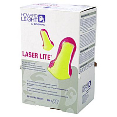 Howard Leight by Honeywell LL-1 D Laser Lite Single-Use Earplugs, Cordless, 32NRR, MA/YW, LS500, 500 Pairs