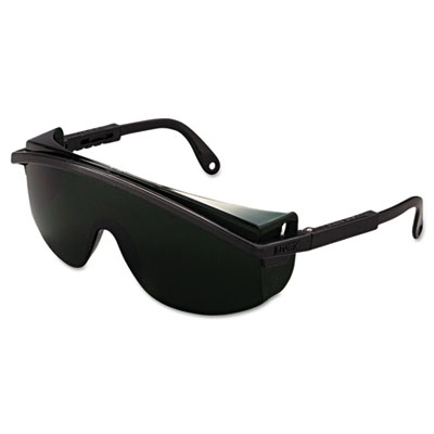Honeywell Uvex Astrospec 3000 Safety Glasses, Black Frame, Shade 5.0 Lens (S1112)