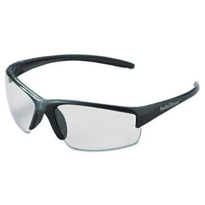 KleenGuard Equalizer Safety Glasses, Gunmetal Half Frame, Clear Dual Lens (21296)