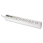 APC SurgeArrest Surge Protector, 6 Outlets, 3 ft, 1020 Joules, White (P6GC)