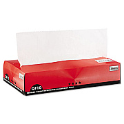 Bagcraft QF10 Interfolded Dry Wax Deli Paper, 10 x 10.25, White,  500/Box, 12 Boxes/Carton (011010)