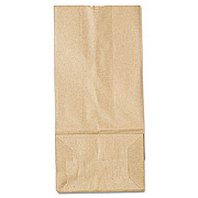 Ross & Wallace Paper Products Grocery Paper Bags, 5# Size, 35# Basis Weight, 5.25" x 3.38" x 10.94", Kraft, 500/Bundle (GK5500)