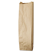 General Liquor-Takeout Quart-Sized Paper Bags, Quart Size, 35# Basis Weight, 4.25" x 2.5" x 16", Kraft, 500/Bundle (LQQUART500)