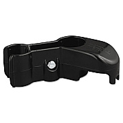 Rubbermaid Commercial LOBBY PRO UPRIGHT DUSTPAN HANGER BRACKET, 1.25W X 1.25H X 4L, BLACK (2535EA)