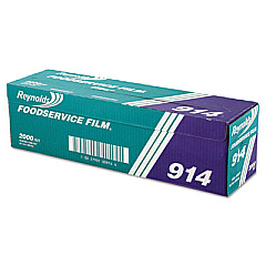 Reynolds Wrap PVC Film Roll with Cutter Box, 18" x 2,000 ft (914)