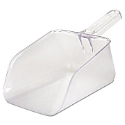 Rubbermaid Commercial Bouncer Bar/Utility Scoop, 64oz, Clear (2886CLE)
