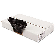 Penny Lane LINEAR LOW DENSITY CAN LINERS, 56 GAL, 1.6 MIL, 43" X 47", BLACK, 100/CARTON (522)