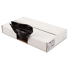 Penny Lane LINEAR LOW DENSITY CAN LINERS, 56 GAL, 1.6 MIL, 43" X 47", BLACK, 100/CARTON (522)