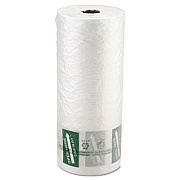 Inteplast Group Produce Bags, Fruits and Veggies - More Matters Labeling, 0.35 mil, 12" x 20", Clear, 875 Bags/Roll, 4 Rolls/Carton (PHMORE20NS)