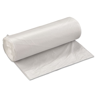 Inteplast Group High-Density Commercial Can Liner Value Pack, 60 gal, 19 mic, 38" x 58", Clear, Interleaved Roll, 25 Bags/Roll, 6 Rolls/CT (VALH3860N22)