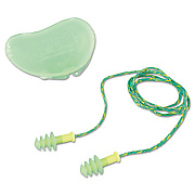 Howard Leight by Honeywell FUS30S-HP Fusion Multiple-Use Earplugs, Small, 27NRR, Corded, GN/WE, 100 Pairs