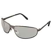 Honeywell Uvex Tomcat Safety Glasses, Gun Metal Frame, Clear Lens (S2450)