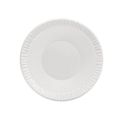 Dart Quiet Classic Laminated Foam Dinnerware Bowls, 10 to 12 oz, White, 125/Pack, 8 Packs/Carton (12BWWQR)