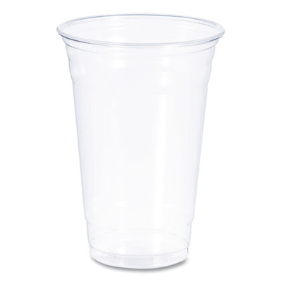 Dart Polypropylene Cups, Cold Cups, 20 oz, Plastic, Clear, 50/Bag, 12 Bags/Carton (20PX)