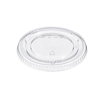 SOLO Non-Vented Cup Lids, Fits 9 oz to 22 oz Cold Cups, Plastic, Clear, 1,000/Carton (662TP)