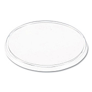 SOLO Non-Vented Cup Lids, Fits 32 oz/44 oz Hot Cups, Plastic, Clear, 500/Carton (32CLR)