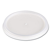 Dart Plastic Lids, Vented, Fits 4 oz Hot Cups, Translucent, 100/Pack, 10 Packs/Carton (4JL)