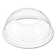 Dart Open-Top Dome Lid, With 1.9" dia Hole, Fits 16 oz to 24 oz Cold Cups, Plastic, Clear, 1,000/Carton (DLW626)