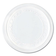 Dart Conex Deli Container Lid, Clear, Plastic, 500/Carton (NL8RT7000)