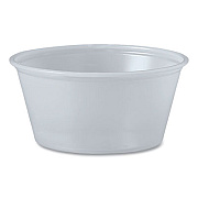 Dart Polystyrene Portion Cups, 3.25 oz, Plastic, Translucent, 250/Bag, 10 Bags/Carton (P325N)