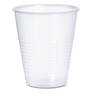 Dart High-Impact Polystyrene Squat Cold Cups, 12 oz, Plastic, Translucent, 50/Pack (Y12SPK)