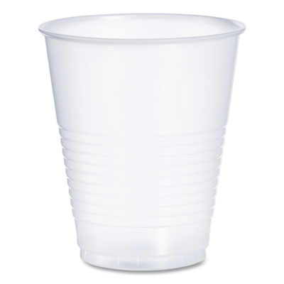 Dart High-Impact Polystyrene Squat Cold Cups, 12 oz, Plastic, Translucent, 50/Pack (Y12SPK)