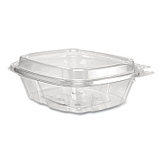 Dart ClearPac SafeSeal Tamper-Resistant/Evident Containers, Domed Lid, 8 oz, Clear, Plastic, 100/Bag, 2 Bags/Carton (CH8DED)