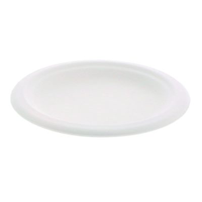Pactiv Evergreen EarthChoice PFAS Free Compostable Dinnerware, Plate, Sugarcane, 6" dia, Natural, 1,000/Carton (MC50006PFREE)