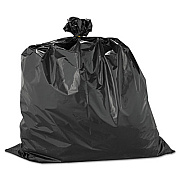 Warp's Heavyweight Contractor Bags, 33 gal, 2.5 mil, 33" x 40", Black (HB3360)