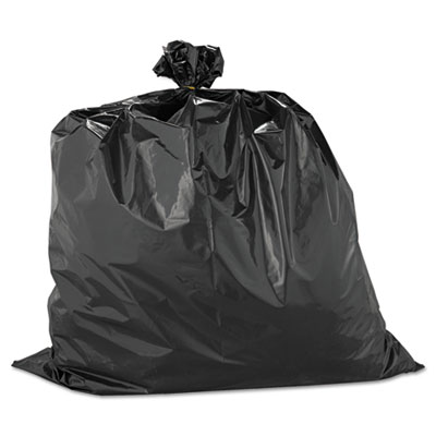 Warp's Heavyweight Contractor Bags, 33 gal, 2.5 mil, 33" x 40", Black (HB3360)