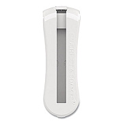 Gilchrist & Soames Pure by Gloss and Guild+Pepper ABS Mini Bracket - Tape Mount, 1.25 x 0.84 x 3.65. White, 48/Carton (100321)