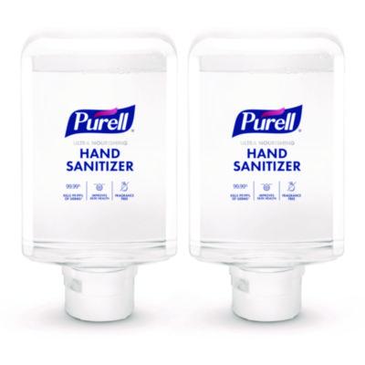 PURELL Advanced Hand Sanitizer ULTRA NOURISHING Foam, For ES10 Dispensers, 1,200 mL Refill, Fragrance-Free, 2/Carton (835702CT)