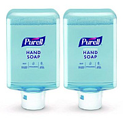 PURELL Antimicrobial Foaming Hand Soap Refill, For ES10 Dispensers, Plum Scent, 1,200 mL, 2/Carton (838202)