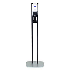 PURELL ES10 Dispenser Floor Stand with Automatic Hand Sanitizer Dispenser, 15.56 x 11.75 x 51.82, Graphite (8214DS)