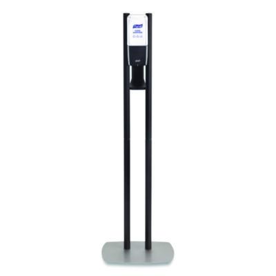 PURELL ES10 Dispenser Floor Stand with Automatic Hand Sanitizer Dispenser, 15.56 x 11.75 x 51.82, Graphite (8214DS)